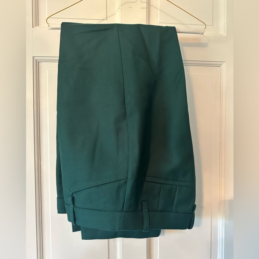 NWOT Banana Republic Lido Italian Wool Straight Leg Suiting Pant